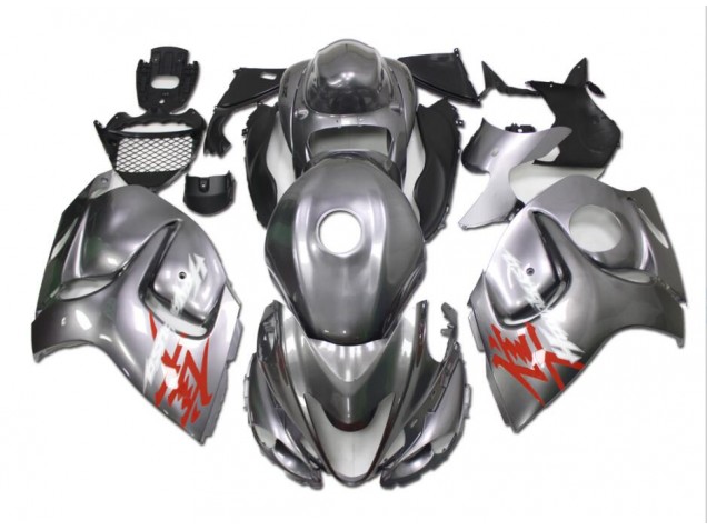 Cheapest 2008-2019 Silver Suzuki GSXR 1300 Hayabusa Motor Fairings
