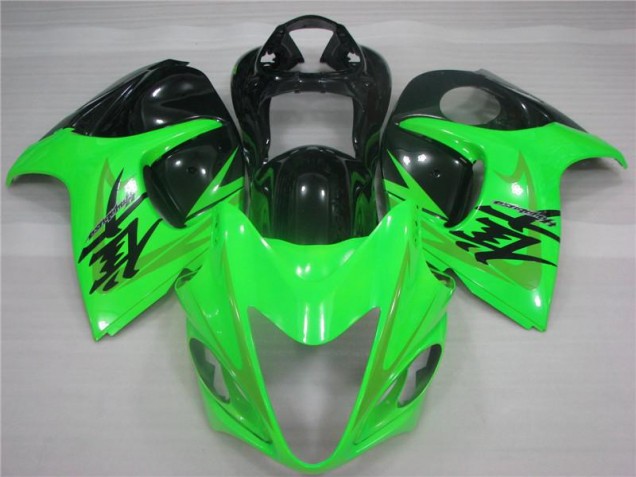Cheapest 2008-2019 Green Black Suzuki GSXR 1300 Hayabusa Motorbike Fairing