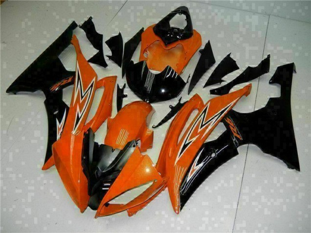 Cheapest 2008-2016 Orange Black Yamaha YZF R6 Motorcycle Fairings Kit Cheapest 2008-2016 Orange Black Yamaha YZF R6 Motorcycle Fairings Kit