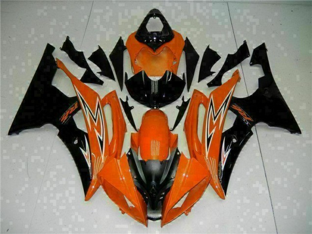 Cheapest 2008-2016 Orange Black Yamaha YZF R6 Motorcycle Fairings Kit Cheapest 2008-2016 Orange Black Yamaha YZF R6 Motorcycle Fairings Kit
