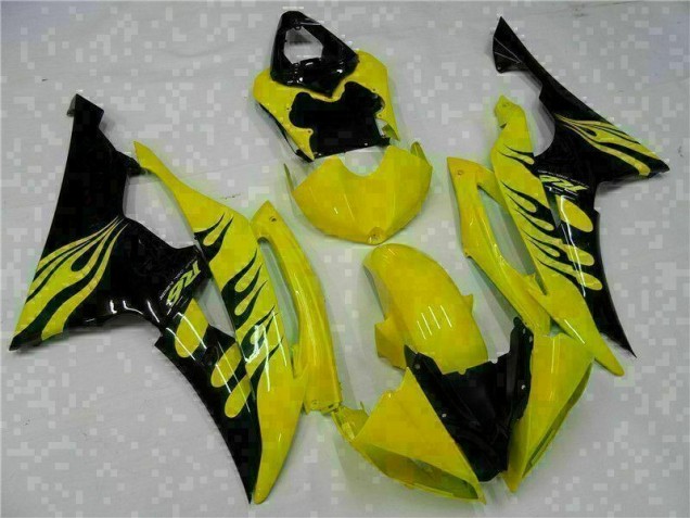 Cheapest 2008-2016 Yellow Black Yamaha YZF R6 Motorcycle Fairing Kits Cheapest 2008-2016 Yellow Black Yamaha YZF R6 Motorcycle Fairing Kits