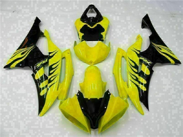 Cheapest 2008-2016 Yellow Black Yamaha YZF R6 Motorcycle Fairing Kits Cheapest 2008-2016 Yellow Black Yamaha YZF R6 Motorcycle Fairing Kits