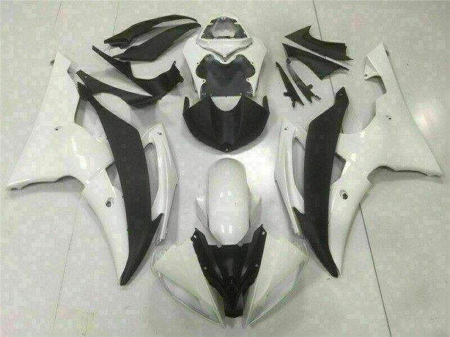 Cheapest 2008-2016 White Yamaha YZF R6 Motorcycle Bodywork