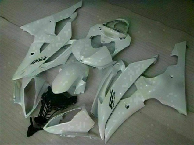 Cheapest 2008-2016 White Yamaha YZF R6 Replacement Fairings