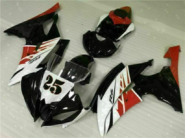 Cheapest 2008-2016 White Black Yamaha YZF R6 Motor Fairings