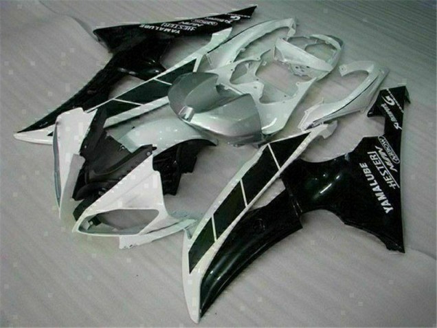 Cheapest 2008-2016 White Black Yamaha YZF R6 Motorcycle Fairings
