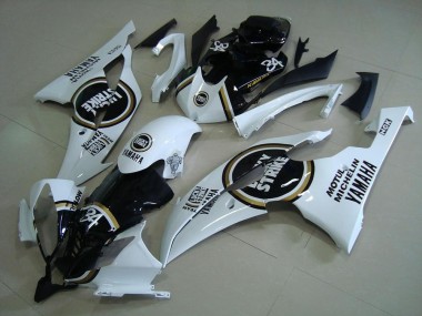 Cheapest 2008-2016 Black Lucky Strike Yamaha YZF R6 Motor Bike Fairings