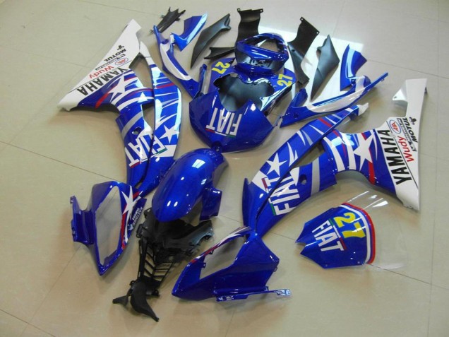 Cheapest 2008-2016 Blue Star Fiat Yamaha YZF R6 Bike Fairing Kit Cheapest 2008-2016 Blue Star Fiat Yamaha YZF R6 Bike Fairing Kit