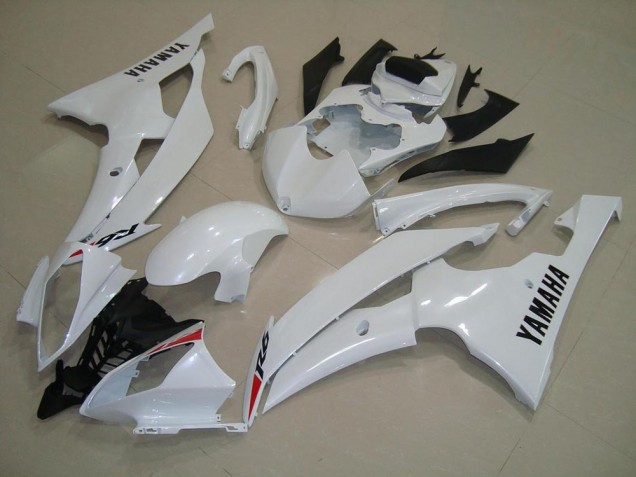 Cheapest 2008-2016 Pearl White Yamaha YZF R6 Motorbike Fairing Kits Cheapest 2008-2016 Pearl White Yamaha YZF R6 Motorbike Fairing Kits