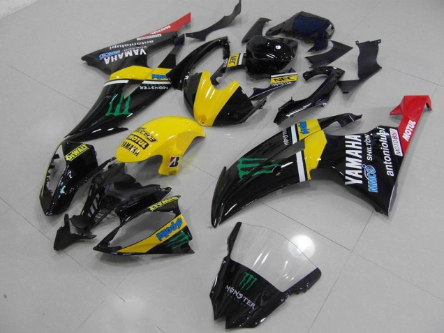 Cheapest 2008-2016 Yellow Monster Yamaha YZF R6 Bike Fairings Cheapest 2008-2016 Yellow Monster Yamaha YZF R6 Bike Fairings