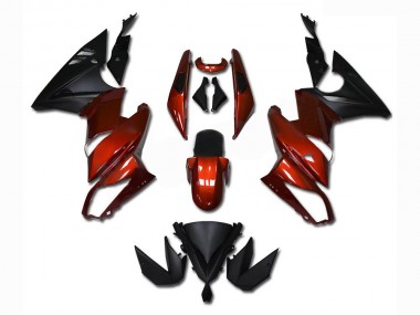 Cheapest 2009-2011 Red Kawasaki EX650 Bike Fairing