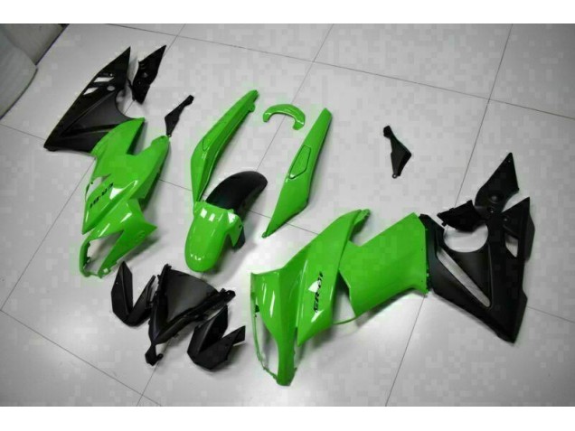 Cheapest 2009-2011 Green Black Kawasaki EX650 Motor Bike Fairings Cheapest 2009-2011 Green Black Kawasaki EX650 Motor Bike Fairings
