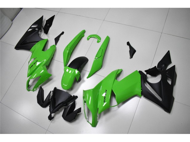 Cheapest 2009-2011 Green Black Kawasaki EX650 Replacement Motorcycle Fairings Cheapest 2009-2011 Green Black Kawasaki EX650 Replacement Motorcycle Fairings