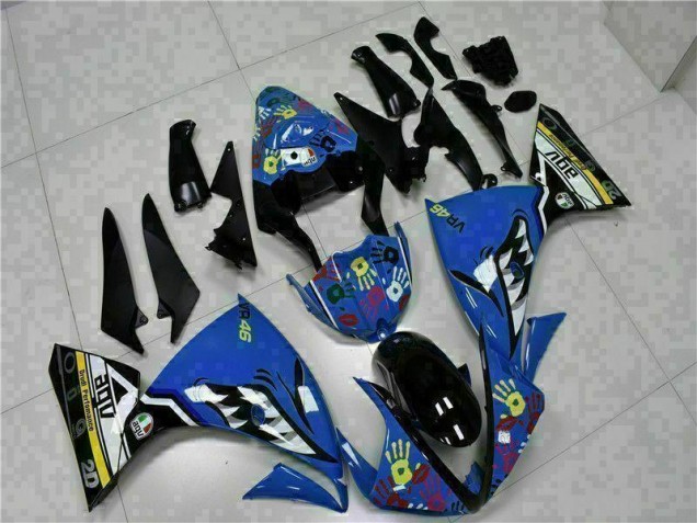 Cheapest 2009-2011 Blue Yamaha YZF R1 Bike Fairings
