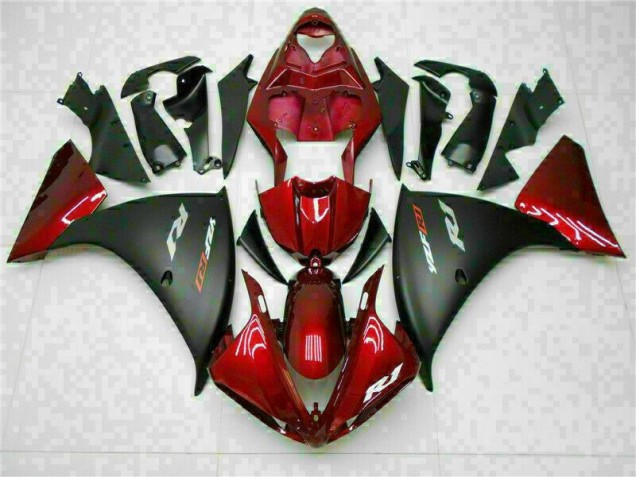 Cheapest 2009-2011 Red Black Yamaha YZF R1 Motorbike Fairing Kits