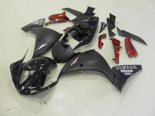 Cheapest 2009-2011 Matte Black Yamaha YZF R1 Motorbike Fairing