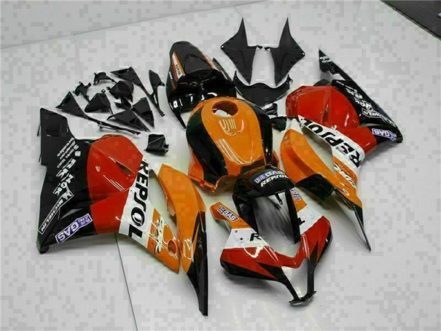 Cheapest 2009-2012 Orange Repsol Honda CBR600RR Motor Fairings