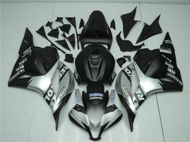 Cheapest 2009-2012 Black Silver Repsol Honda CBR600RR Motorcycle Fairings Kits Cheapest 2009-2012 Black Silver Repsol Honda CBR600RR Motorcycle Fairings Kits