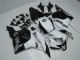 Cheapest 2009-2012 White Black Honda CBR600RR Motorcycle Replacement Fairings
