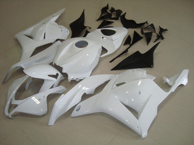 Cheapest 2009-2012 White Honda CBR600RR Motorcyle Fairings