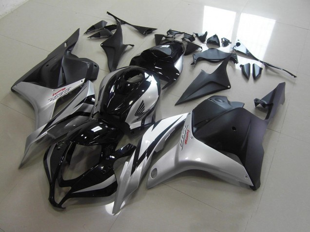 Cheapest 2009-2012 Black Silver Honda CBR600RR Motorbike Fairings