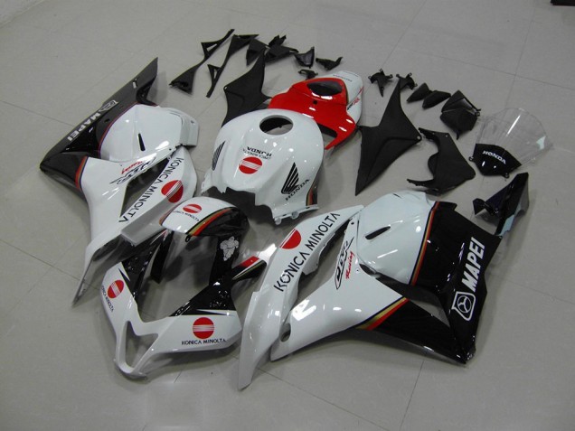 Cheapest 2009-2012 Red Konica Minolta Honda CBR600RR Motorcylce Fairings