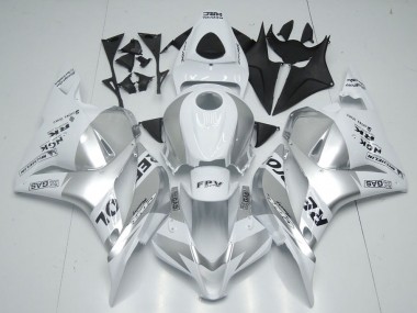 Cheapest 2009-2012 White Silver Repsol Honda CBR600RR Bike Fairing Kit