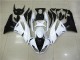 Cheapest 2009-2012 White Kawasaki ZX6R Motorcyle Fairings