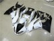 Cheapest 2009-2012 White Kawasaki ZX6R Motorcyle Fairings