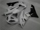 Cheapest 2009-2012 White Black Ninja Kawasaki ZX6R Motorbike Fairings