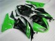 Cheapest 2009-2012 Black Green Kawasaki ZX6R Bike Fairing Kit