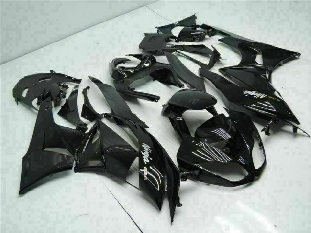 Cheapest 2009-2012 Black White Ninja 636 Kawasaki ZX6R Moto Fairings Cheapest 2009-2012 Black White Ninja 636 Kawasaki ZX6R Moto Fairings