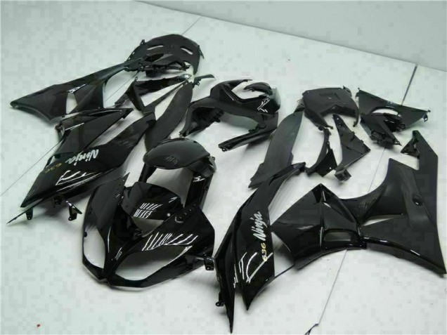 Cheapest 2009-2012 Black White Ninja 636 Kawasaki ZX6R Moto Fairings Cheapest 2009-2012 Black White Ninja 636 Kawasaki ZX6R Moto Fairings
