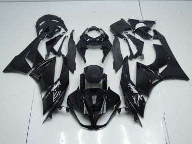 Cheapest 2009-2012 Black OEM Style Kawasaki ZX6R Motor Bike Fairings