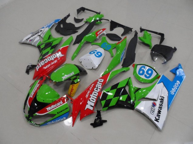 Cheapest 2009-2012 Motocard Kawasaki ZX6R Motorcycle Fairings Kits Cheapest 2009-2012 Motocard Kawasaki ZX6R Motorcycle Fairings Kits