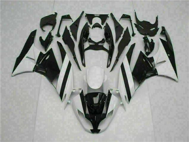 Cheapest 2009-2012 White Black Kawasaki ZX6R Motorcycle Replacement Fairings Cheapest 2009-2012 White Black Kawasaki ZX6R Motorcycle Replacement Fairings