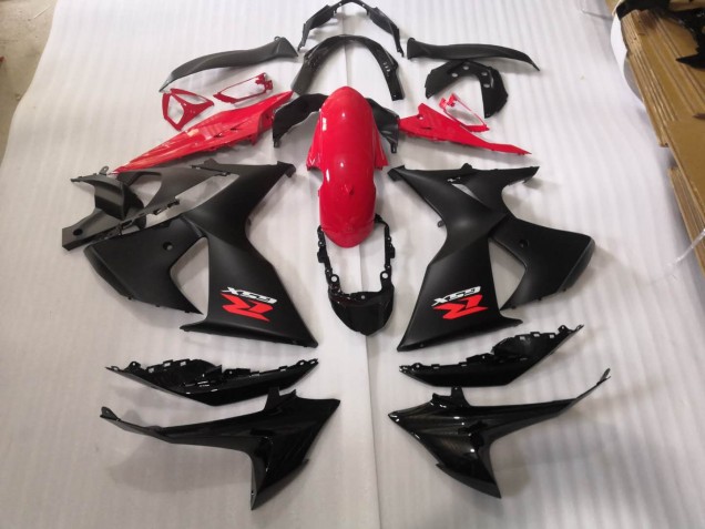 Cheapest 2009-2016 Glossy Matte Black Suzuki GSXR1000 Motorcycle Fairings Kit
