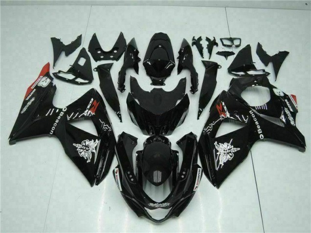 Cheapest 2009-2016 Black Suzuki GSXR1000 Motorcylce Fairings