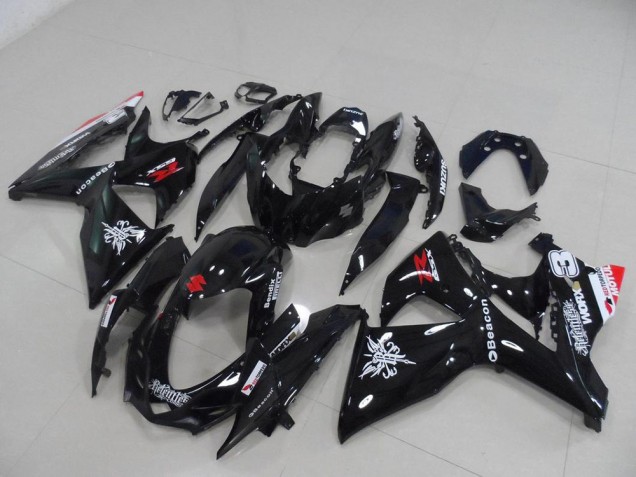 Cheapest 2009-2016 Black Beacon Suzuki GSXR 1000 K9 Motorcycle Fairing Kit Cheapest 2009-2016 Black Beacon Suzuki GSXR 1000 K9 Motorcycle Fairing Kit