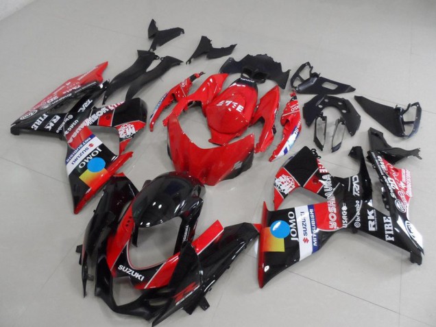 Cheapest 2009-2016 Red Jomo Suzuki GSXR 1000 K9 Replacement Motorcycle Fairings