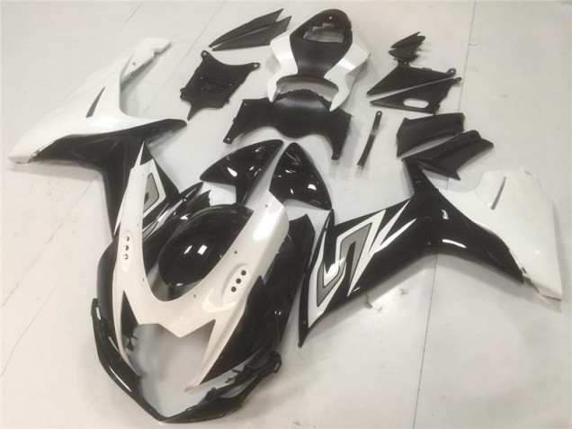 Cheapest 2011-2021 Black White Suzuki GSXR 600/750 Motorcylce Fairings & Bodywork