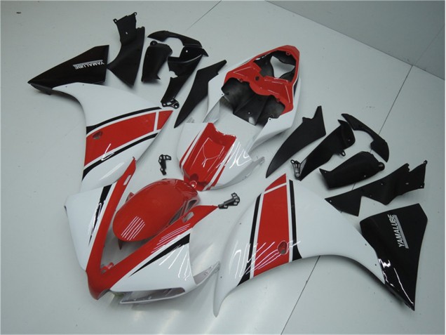 Cheapest 2012-2014 White Red Black Yamaha YZF R1 Motorcylce Fairings