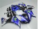Cheapest 2012-2014 Blue White Black Yamaha YZF R1 Motorcycle Replacement Fairings