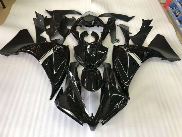 Cheapest 2012-2014 Glossy Black Yamaha YZF R1 Motorcycle Bodywork