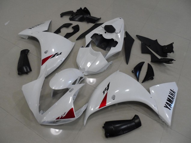 Cheapest 2012-2014 White Black Yamaha YZF R1 Motor Fairings