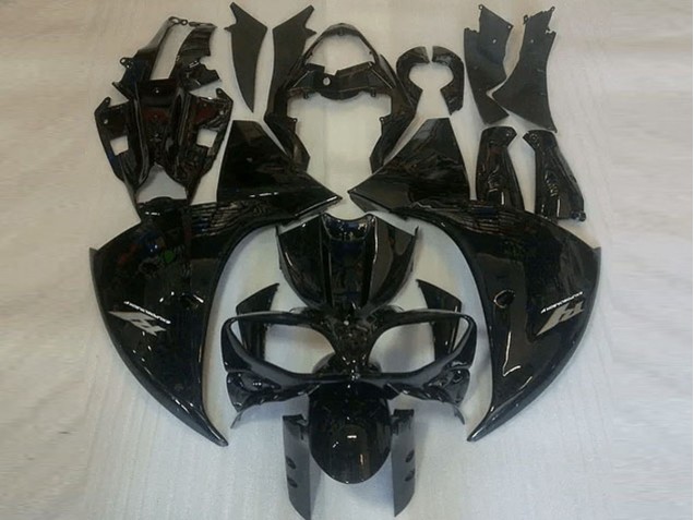 Cheapest 2012-2014 Glossy Black Yamaha YZF R1 Motorbike Fairings