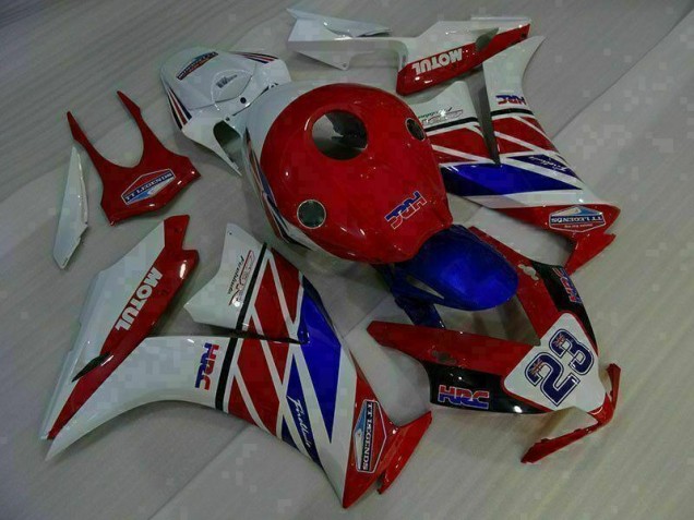 Cheapest 2012-2016 Red White Blue 23 Honda CBR1000RR Bike Fairing Kit