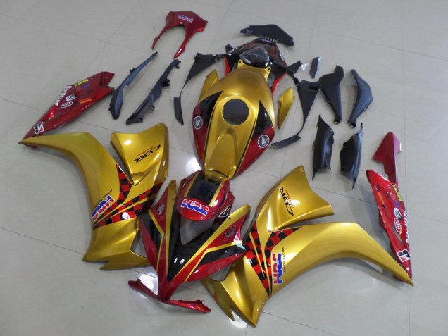 Cheapest 2012-2016 Gold and Dark Red Honda CBR1000RR Motor Fairings