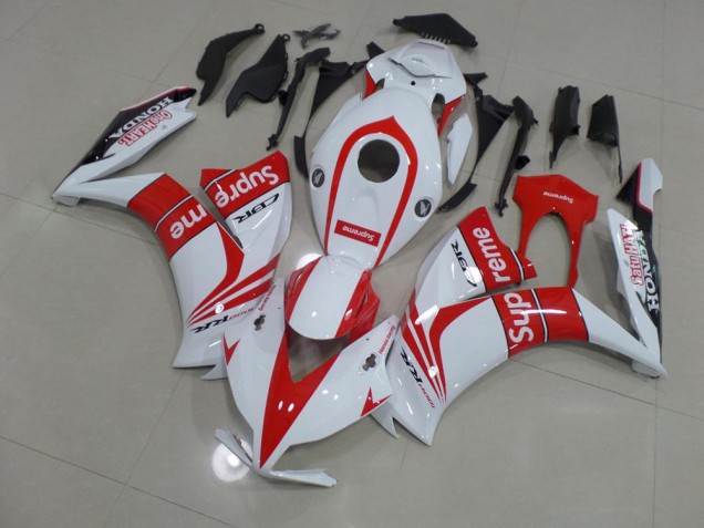 Cheapest 2012-2016 Red and White Supreme Honda CBR1000RR Motorbike Fairing
