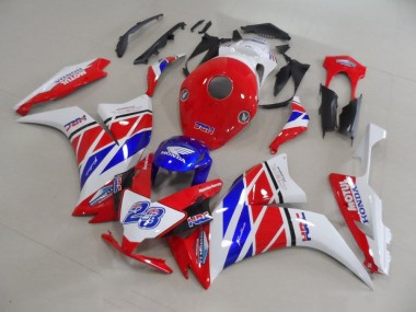 Cheapest 2012-2016 Red White Blue HRC 23 Honda CBR1000RR Replacement Motorcycle Fairings